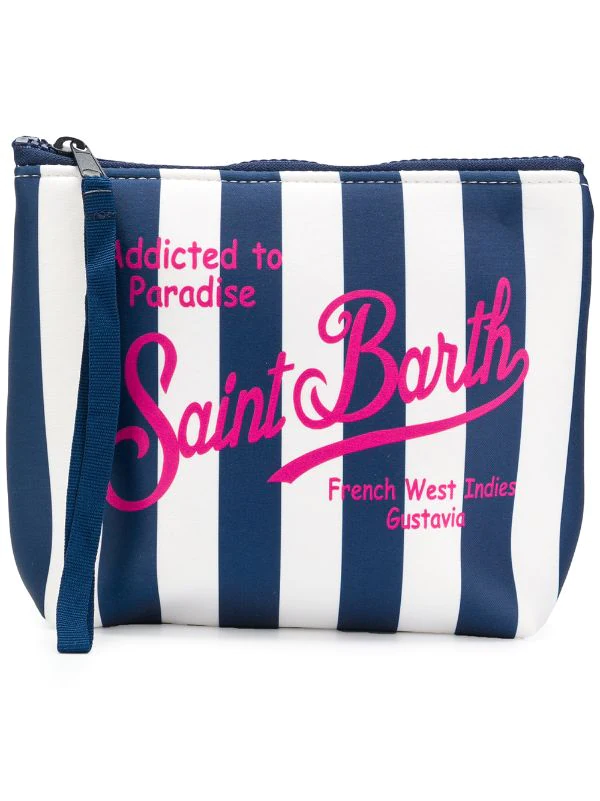 MC2 Saint Barth Gestreifter Kulturbeutel LIG61 RIGA BLU 2 MC2 Saint Barth Gestreifter Kulturbeutel LIG61 RIGA BLU