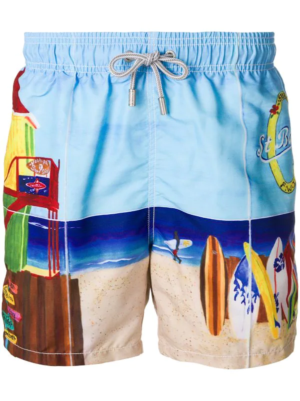 MC2 Saint Barth Badeshorts Mit Print Herren 3 MC2 Saint Barth Badeshorts Mit Print Herren