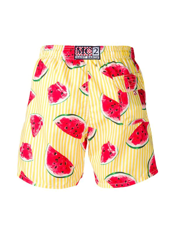 MC2 Saint Barth Badeshorts Mit Wassermelonen-Print JUICE WATERMELON LIN91 4 MC2 Saint Barth Badeshorts Mit Wassermelonen-Print JUICE WATERMELON LIN91 – Bild 2