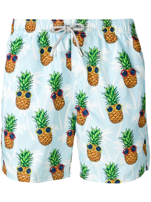 MC2 Saint Barth SUMMER PINEAAPLE Badeshorts Mit Ananas-Print Herren 3 MC2 Saint Barth SUMMER PINEAAPLE Badeshorts Mit Ananas-Print Herren