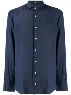 ( Positively Conscious ) MC2 Saint Barth 'Pamplon' Hemd BLUE NAVY