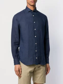 ( Positively Conscious ) MC2 Saint Barth 'Pamplon' Hemd BLUE NAVY -MC2 Saint Barth Geschäft 14015417 18249338 600