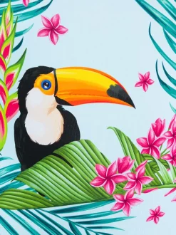 MC2 Saint Barth 'Cecille' Badeanzug Mit Tropischem Print Damen -MC2 Saint Barth Geschäft 14028890 18364378 600