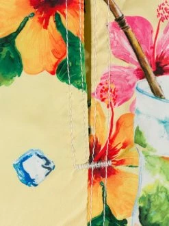 MC2 Saint Barth MOCK91 MOJITO COCKTAIL Badeshorts Mit Blumen-Print Herren -MC2 Saint Barth Geschäft 14059289 18421851 600