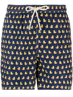 MC2 Saint Barth Geschäft 30 MC2 Saint Barth Badeshorts Mit "Rubber Ducky"-Print DUC61 DUCKY