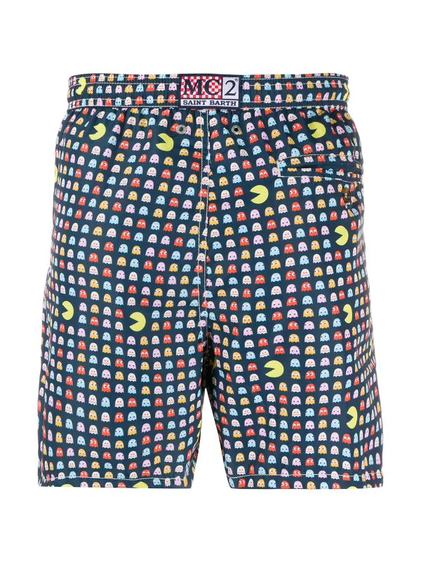 ( Positively Conscious ) MC2 Saint Barth Badeshorts Mit Pac-Man-Print HNMI61 HUNGRY MINI 4 ( Positively Conscious ) MC2 Saint Barth Badeshorts Mit Pac-Man-Print HNMI61 HUNGRY MINI – Bild 2