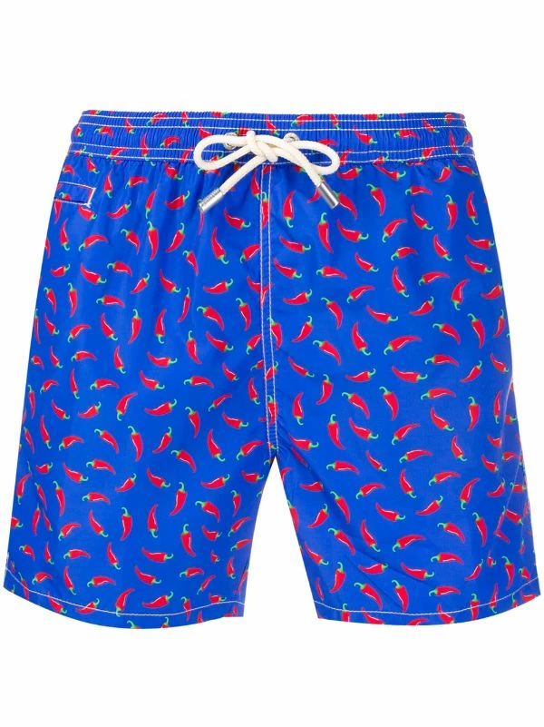 ( Neue Saison ) MC2 Saint Barth Badeshorts Mit Chili-Print Herren 3 ( Neue Saison ) MC2 Saint Barth Badeshorts Mit Chili-Print Herren