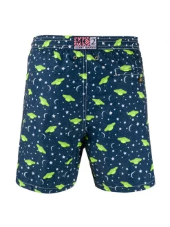 MC2 Saint Barth UFOLOGY 61 Badeshorts Mit "Ufology 61"-Print Herren -MC2 Saint Barth Geschäft 15351373 27008166 600