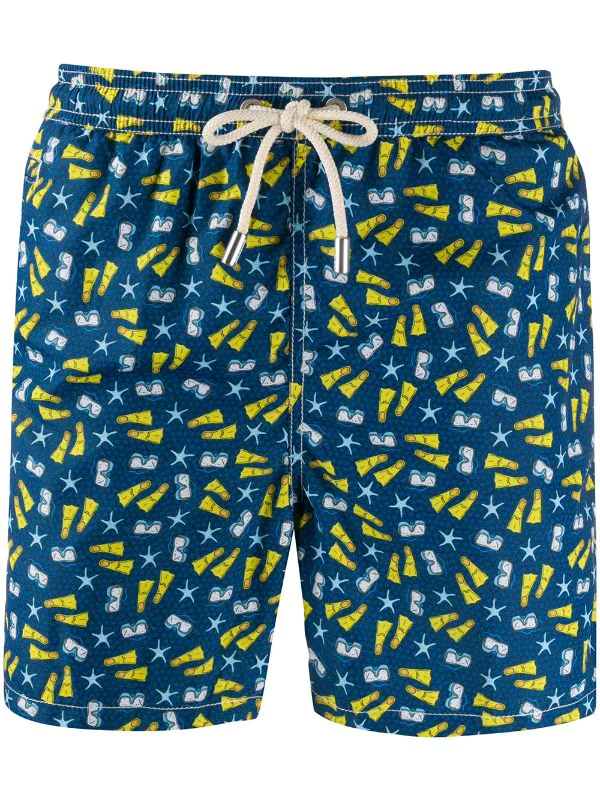 MC2 Saint Barth Badeshorts Mit "Snorkeling Time"-Print Herren 3 MC2 Saint Barth Badeshorts Mit "Snorkeling Time"-Print Herren