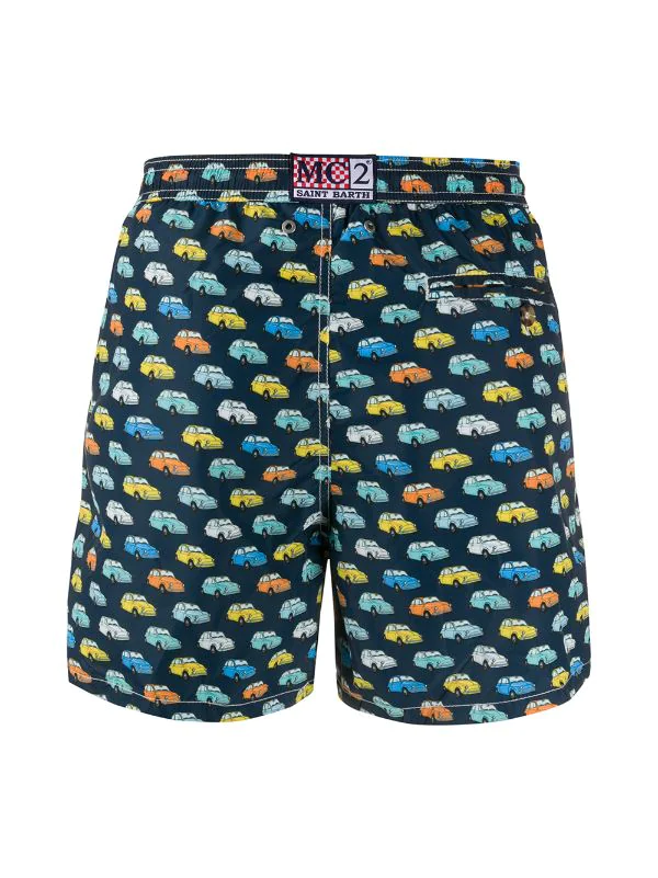 MC2 Saint Barth Quiche 61 Badeshorts Mit Vintage-Print Herren 4 MC2 Saint Barth Quiche 61 Badeshorts Mit Vintage-Print Herren – Bild 2