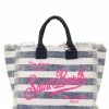 MC2 Saint Barth VANI001 RIGA BLU Gestreifter 'Vanity' Shopper Damen -MC2 Saint Barth Geschäft 15499791 27796023 600