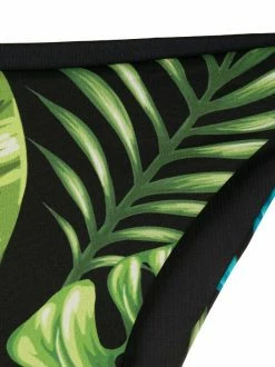 MC2 Saint Barth BILV00 BICOLOR LEAVES Bikinihöschen Mit Blatt-Print Damen -MC2 Saint Barth Geschäft 15503231 27735416 600