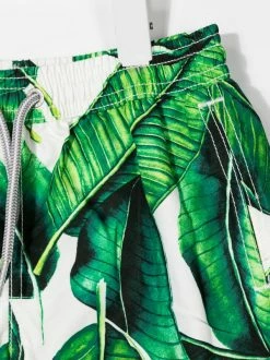 MC2 Saint Barth BANANA LEAVES Badeshorts Mit Bananen-Print Kids -MC2 Saint Barth Geschäft 15570919 28035115 600