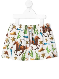 MC2 Saint Barth Badeshorts Mit Print FARWEST