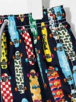 MC2 Saint Barth Badeshorts Mit Skateboard-Print SKTC61 SKATE COLOR 61 -MC2 Saint Barth Geschäft 15570931 28035119 600