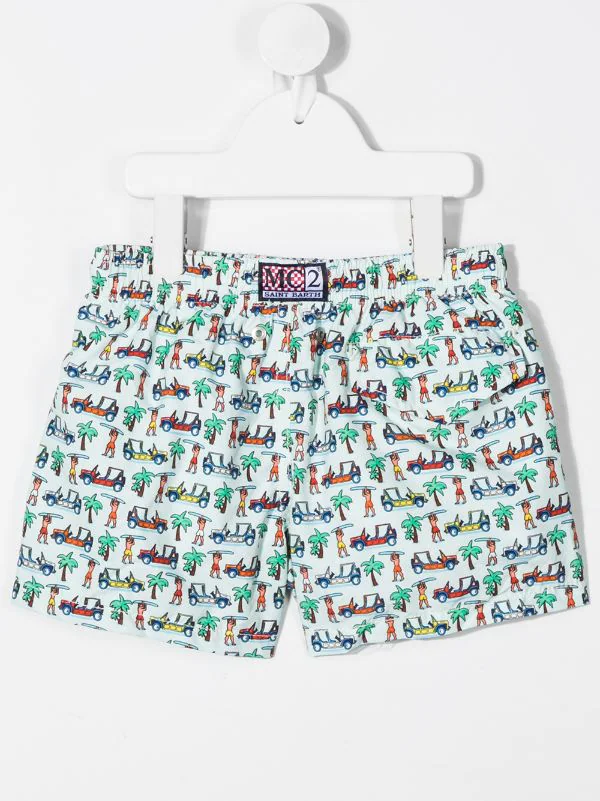 MC2 Saint Barth Badehose Mit Strand-Print SURT01 SURFING TIME 4 MC2 Saint Barth Badehose Mit Strand-Print SURT01 SURFING TIME – Bild 2