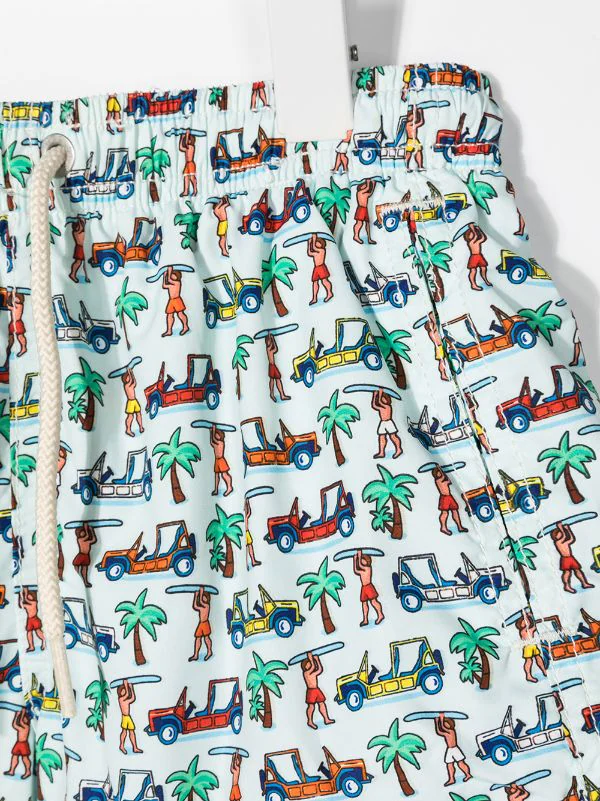MC2 Saint Barth Badehose Mit Strand-Print SURT01 SURFING TIME 5 MC2 Saint Barth Badehose Mit Strand-Print SURT01 SURFING TIME – Bild 3