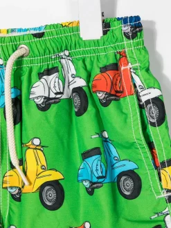 MC2 Saint Barth Badeshorts Mit Vespa-Print VPCL57 VESPA COLOUR 57 -MC2 Saint Barth Geschäft 15570943 28043120 600