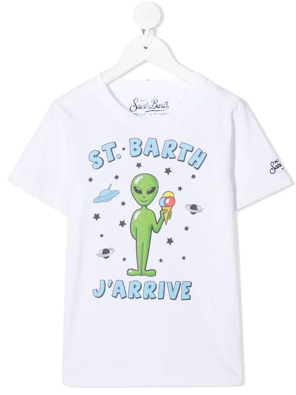 MC2 Saint Barth T-Shirt Mit "St. Barth J'Arrive"-Print BHAL01 BARTH ALIEN 01 3 MC2 Saint Barth T-Shirt Mit "St. Barth J'Arrive"-Print BHAL01 BARTH ALIEN 01