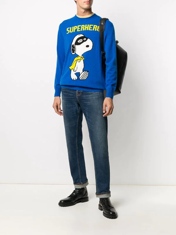 MC2 Saint Barth 'Snoopy Superhero' Pullover 17 BLUE 4 MC2 Saint Barth 'Snoopy Superhero' Pullover 17 BLUE – Bild 2