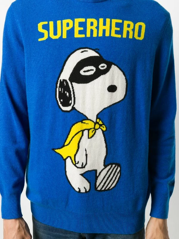 MC2 Saint Barth 'Snoopy Superhero' Pullover 17 BLUE 7 MC2 Saint Barth 'Snoopy Superhero' Pullover 17 BLUE – Bild 5