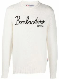 MC2 Saint Barth EMB SKI CLUB 10 Bestickter 'Bombardino' Pullover Herren