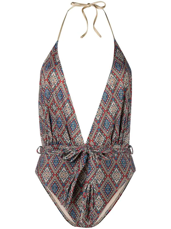 MC2 Saint Barth Badeanzug Mit Print 4117 GLITTER AZTEC RHOMBUS 3 MC2 Saint Barth Badeanzug Mit Print 4117 GLITTER AZTEC RHOMBUS