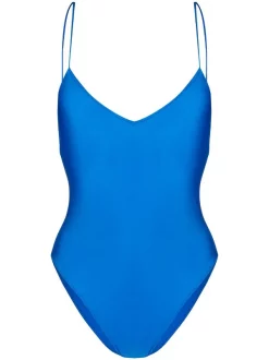 MC2 Saint Barth Klassischer Badeanzug SHINY ROYAL BLUE