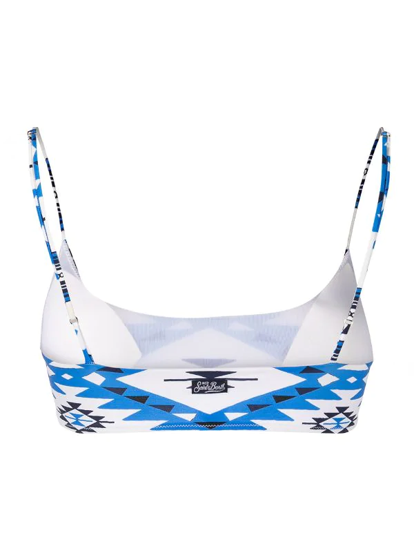 MC2 Saint Barth Bikinioberteil Mit Muster Damen 4 MC2 Saint Barth Bikinioberteil Mit Muster Damen – Bild 2