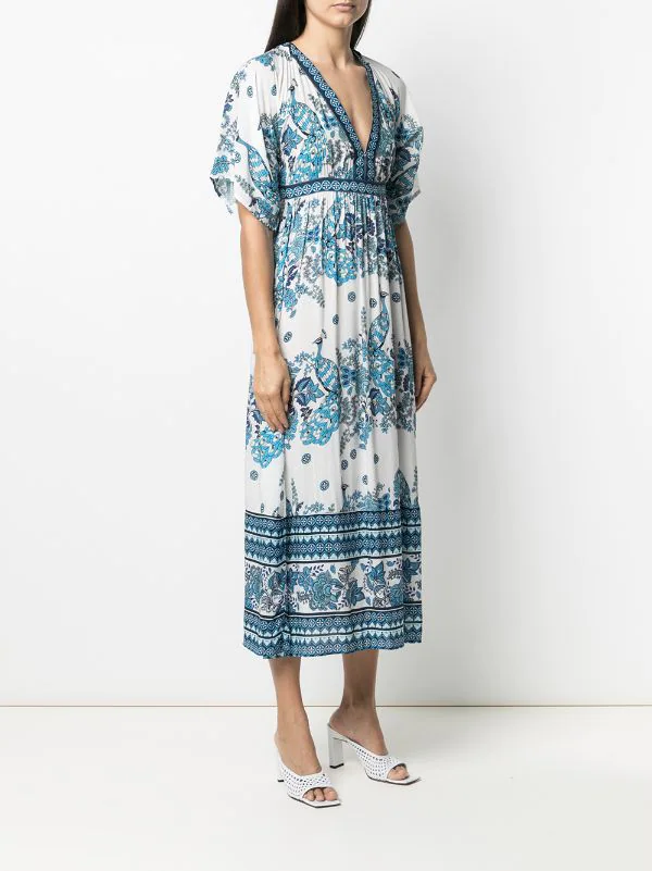 MC2 Saint Barth Kleid Mit V-Ausschnitt OSTRICH INDIGO 5 MC2 Saint Barth Kleid Mit V-Ausschnitt OSTRICH INDIGO – Bild 3