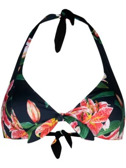 MC2 Saint Barth LILIUM 61 Bikinioberteil Mit Print Damen