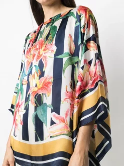 MC2 Saint Barth HIBISCUS STRIPE 0161 Kaftan Aus Seide Damen 11 MC2 Saint Barth HIBISCUS STRIPE 0161 Kaftan Aus Seide Damen -MC2 Saint Barth Geschäft 16121678 30540379 600