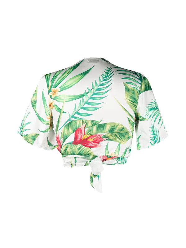 MC2 Saint Barth HELICONIA 01 Bluse Mit Print Damen 4 MC2 Saint Barth HELICONIA 01 Bluse Mit Print Damen – Bild 2
