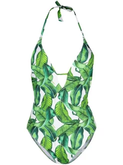 MC2 Saint Barth BANANA LEAVES Banana Leaves Badeanzug Damen