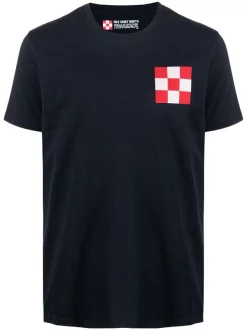 MC2 Saint Barth T-Shirt Mit Logo-Print CHECKER 61