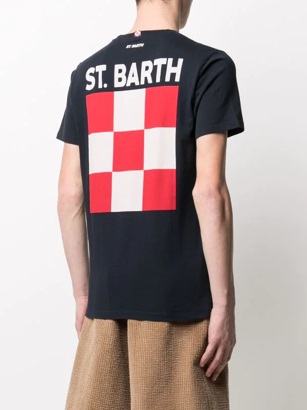 MC2 Saint Barth T-Shirt Mit Logo-Print CHECKER 61 5 MC2 Saint Barth T-Shirt Mit Logo-Print CHECKER 61 – Bild 3