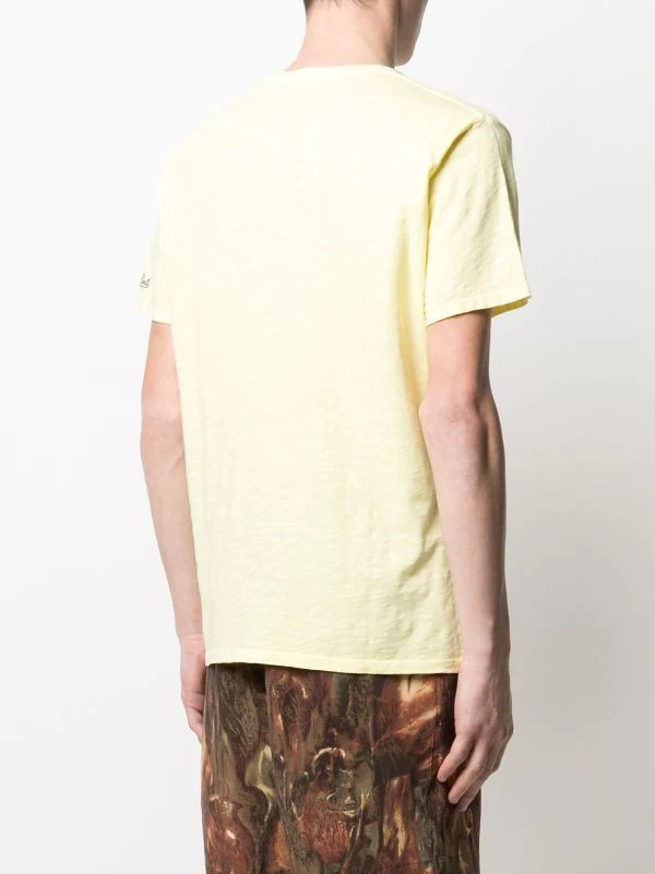 MC2 Saint Barth COTE ANNEE 92 YELLOW T-Shirt Mit "Cote D'Azur"-Print Herren 6 MC2 Saint Barth COTE ANNEE 92 YELLOW T-Shirt Mit "Cote D'Azur"-Print Herren – Bild 4