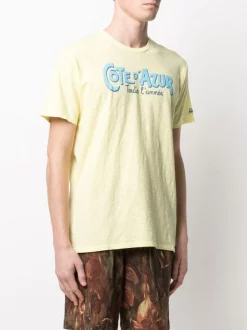 MC2 Saint Barth COTE ANNEE 92 YELLOW T-Shirt Mit "Cote D'Azur"-Print Herren 9 MC2 Saint Barth COTE ANNEE 92 YELLOW T-Shirt Mit "Cote D'Azur"-Print Herren -MC2 Saint Barth Geschäft 16220849 31612212 600