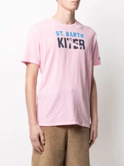 MC2 Saint Barth T-Shirt Mit Grafischem Print KITER 21 PINK -MC2 Saint Barth Geschäft 16220851 31612218 600