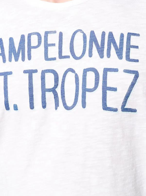 MC2 Saint Barth WHITE T-Shirt Mit Logo-Print Herren 7 MC2 Saint Barth WHITE T-Shirt Mit Logo-Print Herren – Bild 5