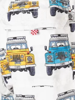 MC2 Saint Barth Badeshorts Mit Truck-Print DRIVERS 01 -MC2 Saint Barth Geschäft 16226971 31347537 600