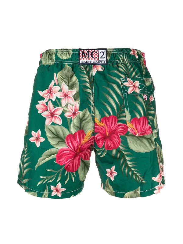 MC2 Saint Barth DECADENT IBISCUS 51 Badeshorts Mit Hibiskus-Print Herren 4 MC2 Saint Barth DECADENT IBISCUS 51 Badeshorts Mit Hibiskus-Print Herren – Bild 2
