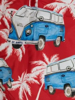 MC2 Saint Barth MINISLOVE 41 Badeshorts Mit Vintage-Bus-Print Herren -MC2 Saint Barth Geschäft 16391770 31752215 600