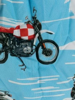 MC2 Saint Barth Badeshorts Mit Biker-Print SPEEDY MOTORBIKE -MC2 Saint Barth Geschäft 16391772 31752401 600