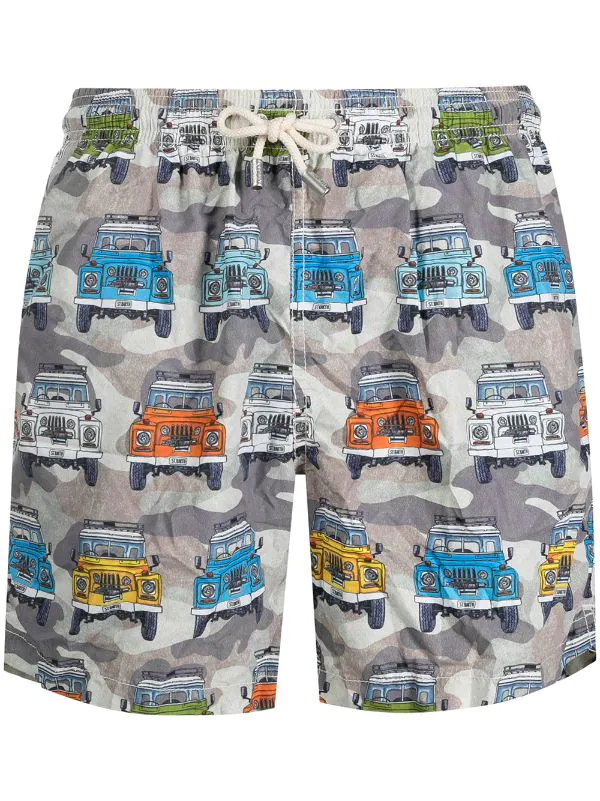 MC2 Saint Barth DRIVERS VINTAGE MIMETIC Badeshorts Mit Camouflage-Print Herren 3 MC2 Saint Barth DRIVERS VINTAGE MIMETIC Badeshorts Mit Camouflage-Print Herren