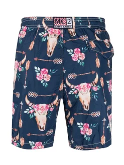 MC2 Saint Barth Badeshorts Mit Stierkopf-Print Herren -MC2 Saint Barth Geschäft 16392035 31749398 600