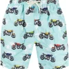 MC2 Saint Barth Badeshorts Mit Motorrad-Print Herren -MC2 Saint Barth Geschäft 16392039 31749406 600