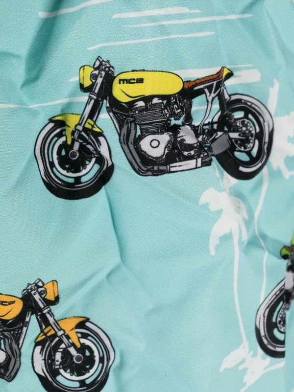 MC2 Saint Barth Badeshorts Mit Motorrad-Print Herren 5 MC2 Saint Barth Badeshorts Mit Motorrad-Print Herren – Bild 3