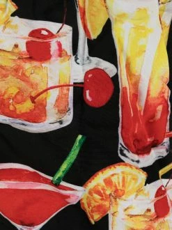 MC2 Saint Barth Badeshorts Mit Cocktail-Print Mix Cocktails -MC2 Saint Barth Geschäft 16392040 31749409 600
