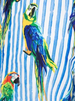 MC2 Saint Barth Badeshorts Mit Papageien-Print Herren -MC2 Saint Barth Geschäft 16410671 31650563 600